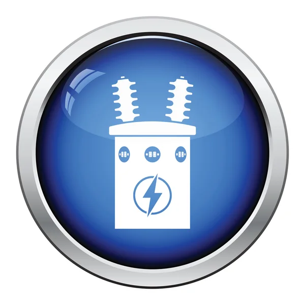 Electric transformer icon — Stock Vector