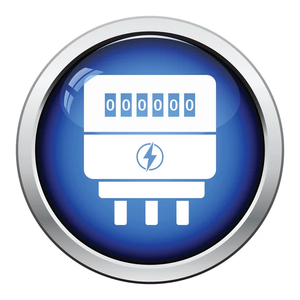Electric meter icon — Stock Vector