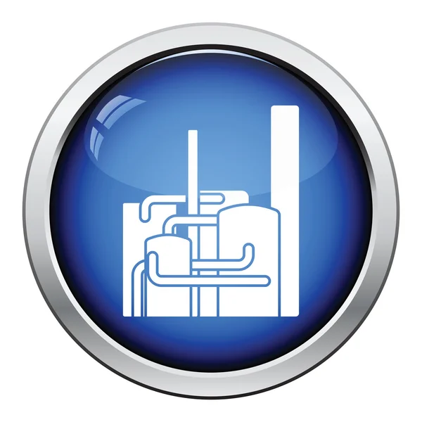 Ikone der chemischen Industrie — Stockvektor