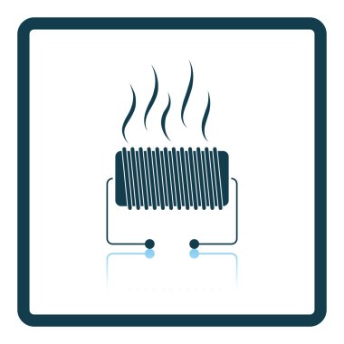 Elektrikli ısıtıcı simgesi