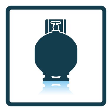 Gaz silindir simgesi