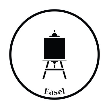 Şövale simge tasarlamak.