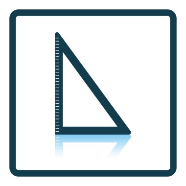 Simge üçgen şekil.