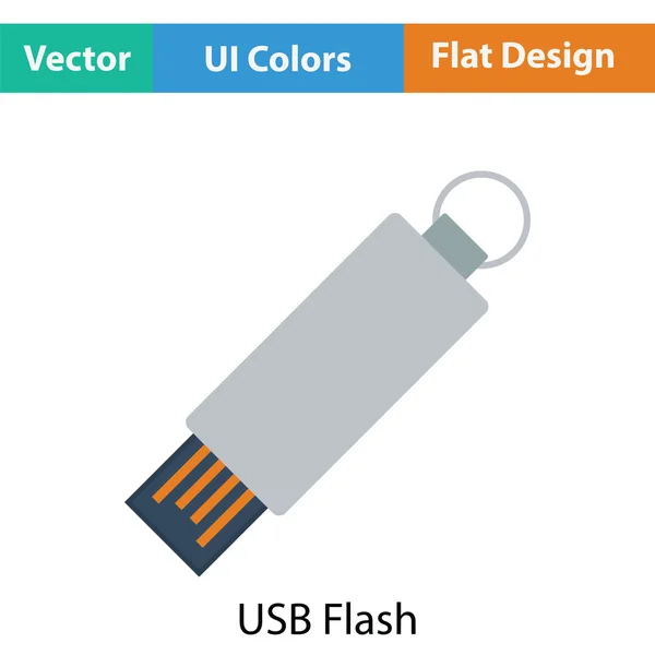 Иконка USB Flash — стоковый вектор