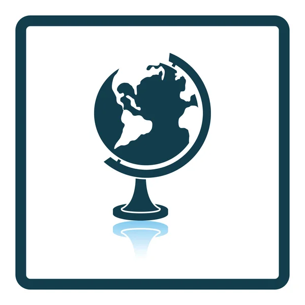Icône de Globe illustration . — Image vectorielle