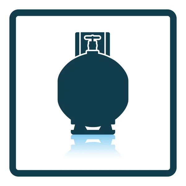 Icône de cylindre de gaz — Image vectorielle