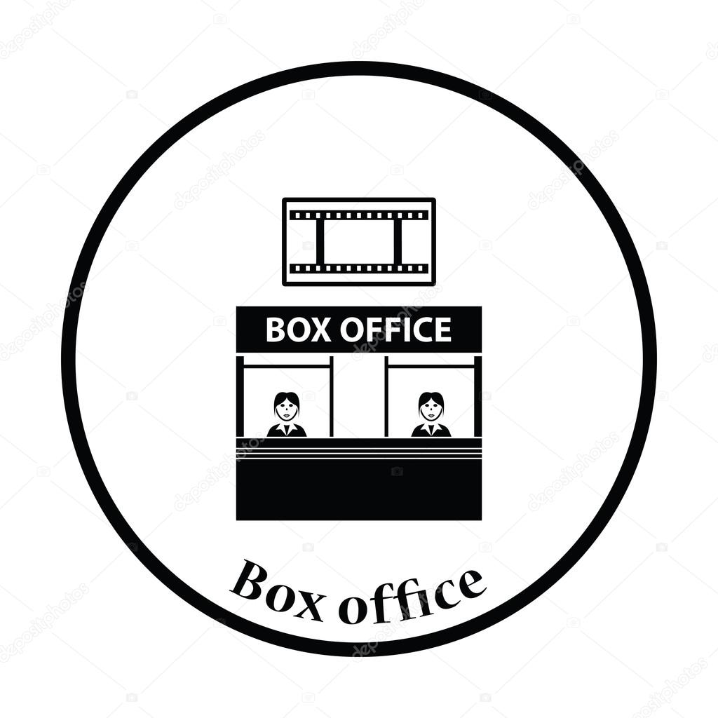 Box office icon — Stock Vector © angelp 115603752