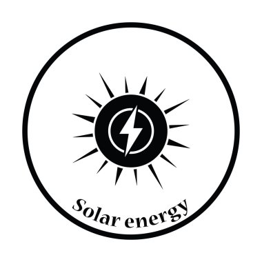 Güneş enerjisi simgesi