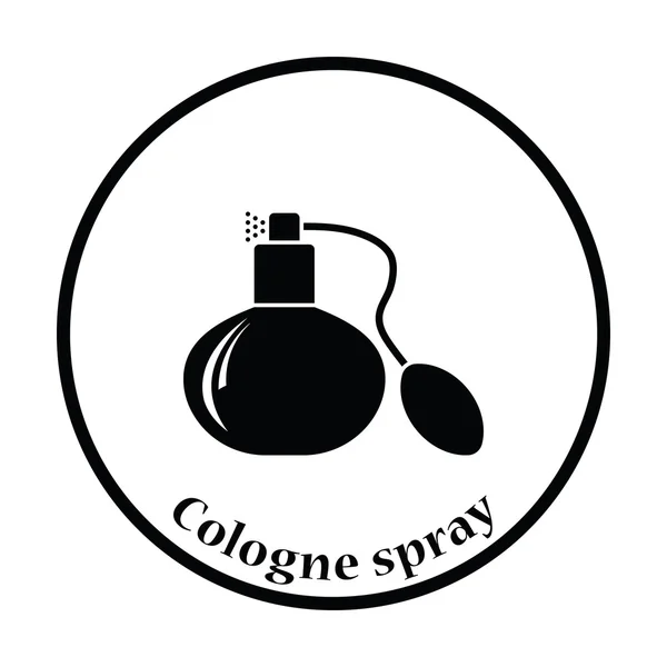 Cologne spray icon — Vector de stoc