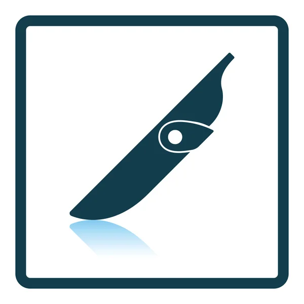 Ikona pochvy nůž — Stockový vektor