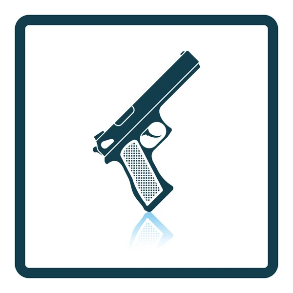Иконка пистолета . — стоковый вектор