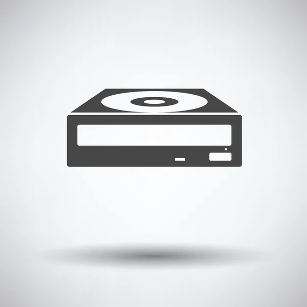 Ilustración de icono de CD-ROM . — Vector de stock