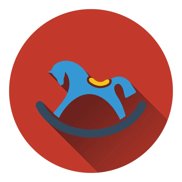 icono del caballo madera — Vector de stock © jemastock #121215736