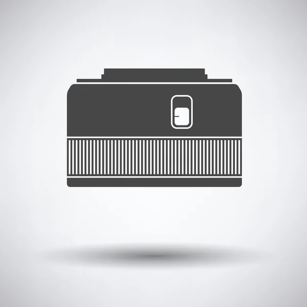 Icône de l'appareil photo objectif 50 mm — Image vectorielle
