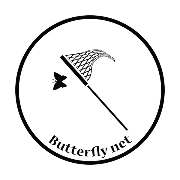 Butterfly net  icon — Stock Vector