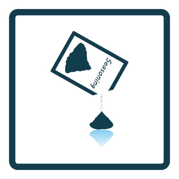 Icône du paquet Assaisonnement — Image vectorielle