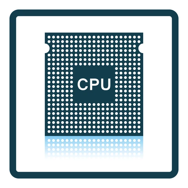 Cpu アイコン イラスト. — ストックベクタ