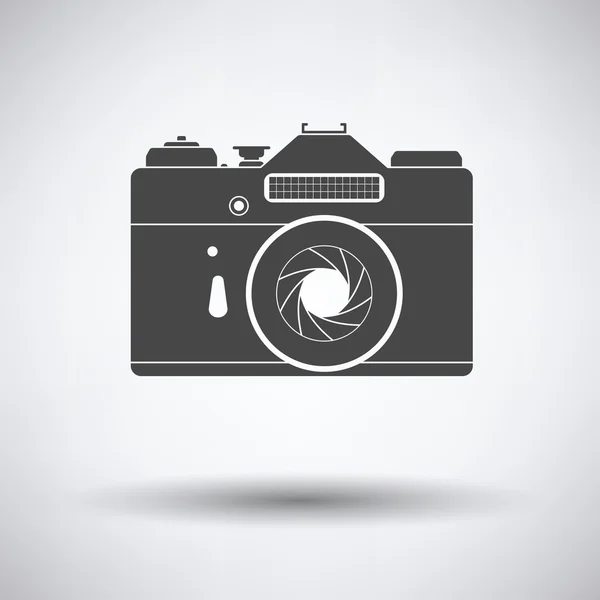 Retro film fotoğraf makinesi simgesini — Stok Vektör