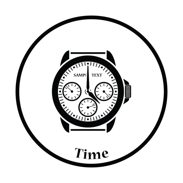 Icône de l'illustration Montres . — Image vectorielle