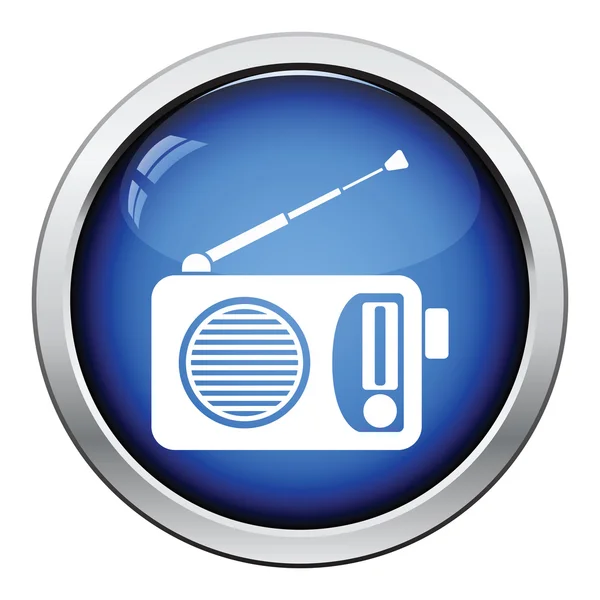 Ilustração de ícone de rádio . —  Vetores de Stock