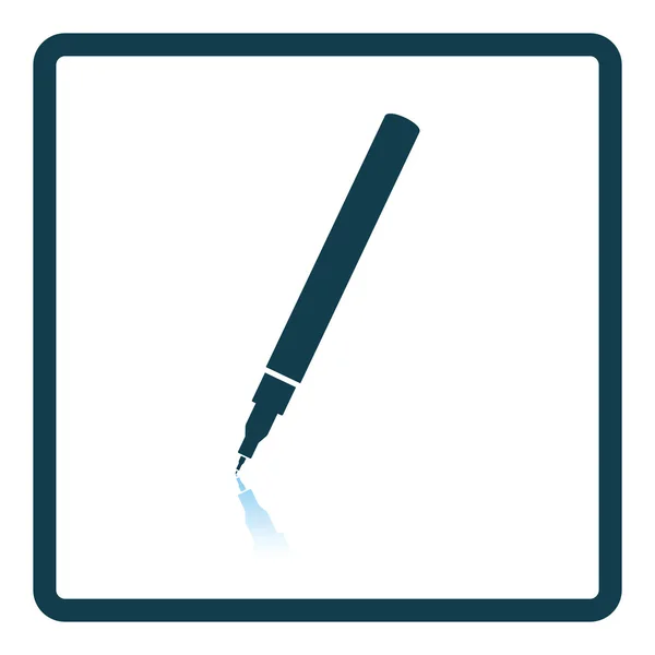 Liner pen icon — Stock Vector