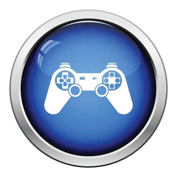Illustration d'icône de manette de jeu . — Image vectorielle