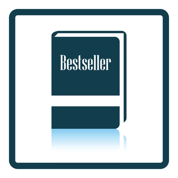Иконка книги бестселлера — стоковый вектор