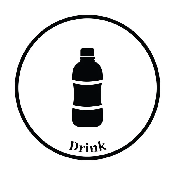 Icono de botella de agua — Vector de stock