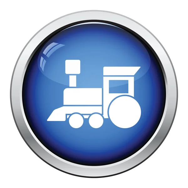 Trein speelgoed pictogram — Stockvector