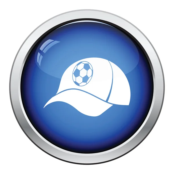 足球球迷帽图标 — 图库矢量图片