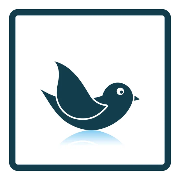 Fågel ikon illustration. — Stock vektor
