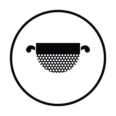 mutfak kevgir simgesi