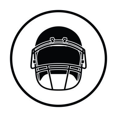 Amerikan futbol kaskı simgesi