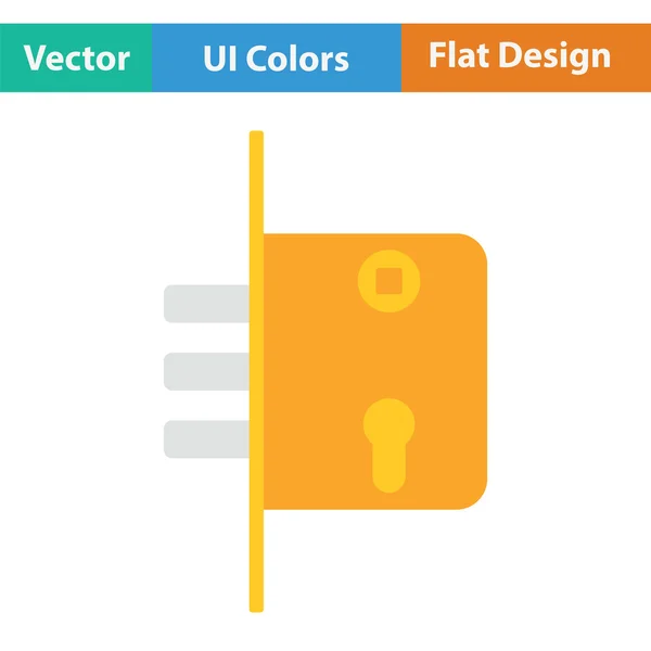 Kapı kilit simgesi — Stockvector