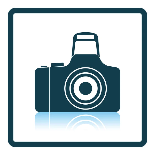 Icona della fotocamera fotografica — Vettoriale Stock