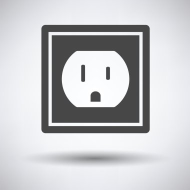 elektrik prizine simgesi