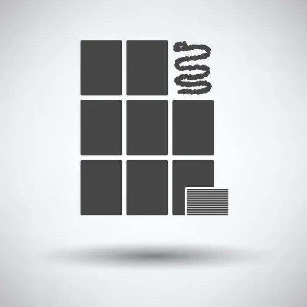 Icône de carreaux muraux — Image vectorielle