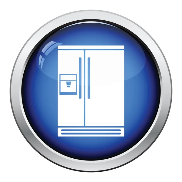 Icono amplio refrigerador — Archivo Imágenes Vectoriales