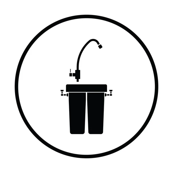 Icona filtro acqua — Vettoriale Stock