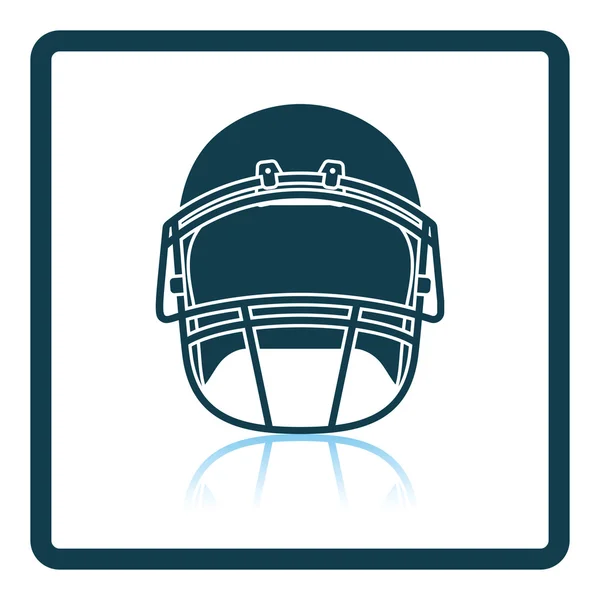 Icono del casco de fútbol americano — Vector de stock