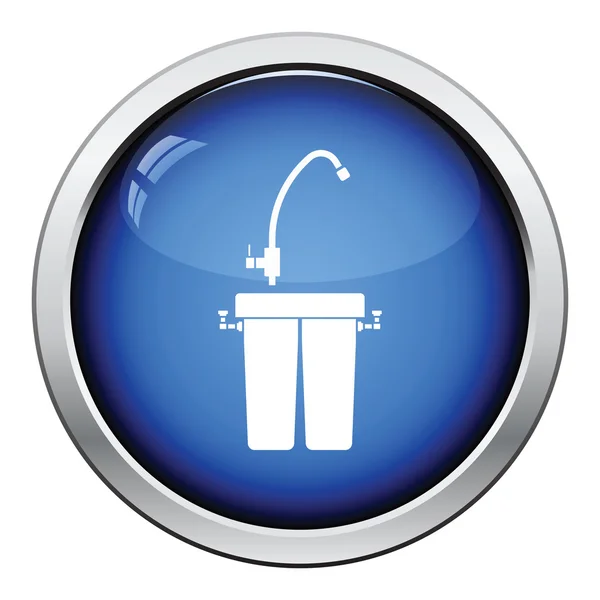 Icono de filtro de agua — Vector de stock