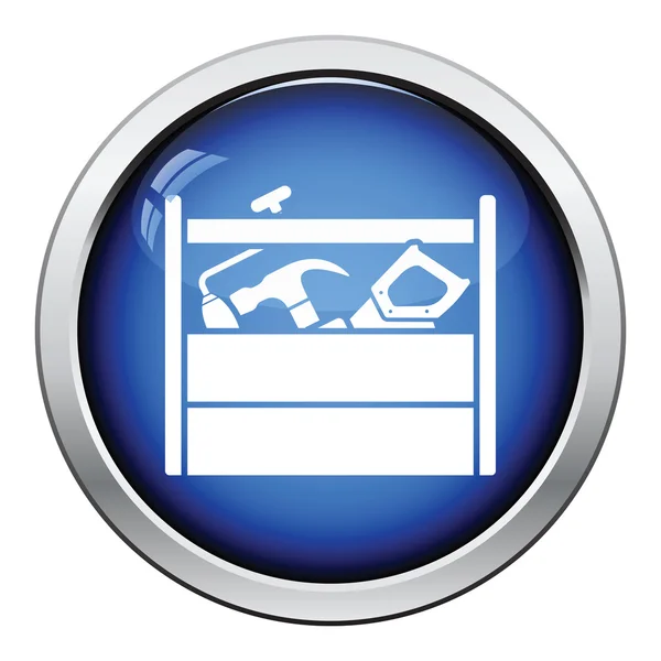 Retro tool box icon — Stock Vector
