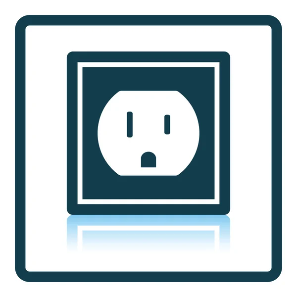 Gniazdka elektryczne ikona — Wektor stockowy