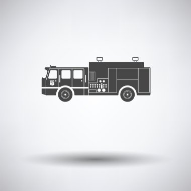 Yangın Servisi kamyon simgesini