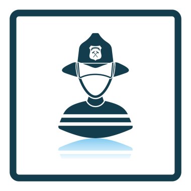 İtfaiyeci simge tasarlamak.