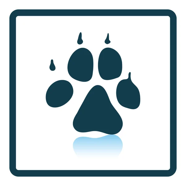 Hond trail pictogram — Stockvector