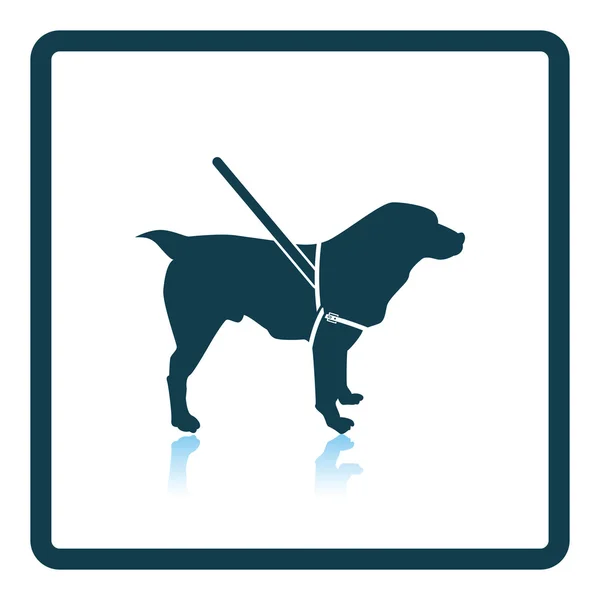 Gude icono perro — Vector de stock