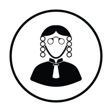 Yargıç simge tasarlamak.