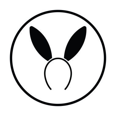 Seksi tavşan kulakları simgesi