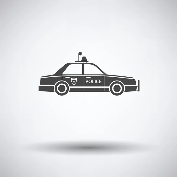 Icône de voiture de police — Image vectorielle